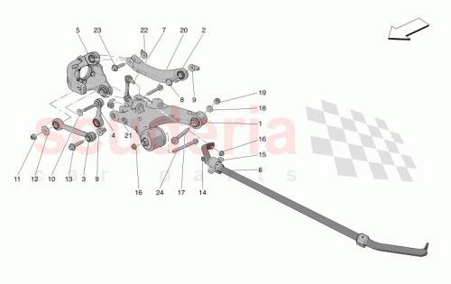 Part Diagram for Maserati 670217325