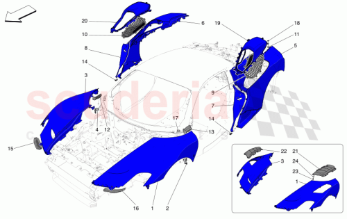 Part Diagram for Maserati 670353607