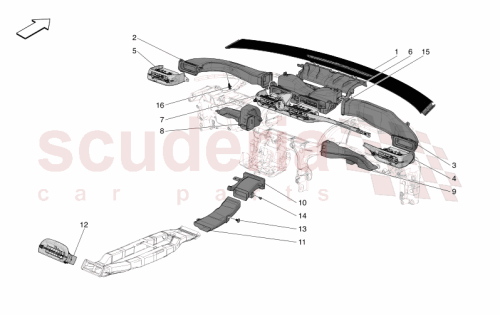 Part Diagram for Maserati 670198905