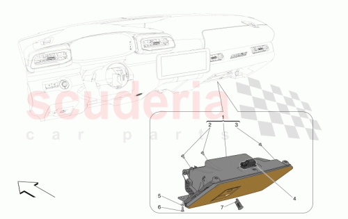 Part Diagram for Maserati F670267366