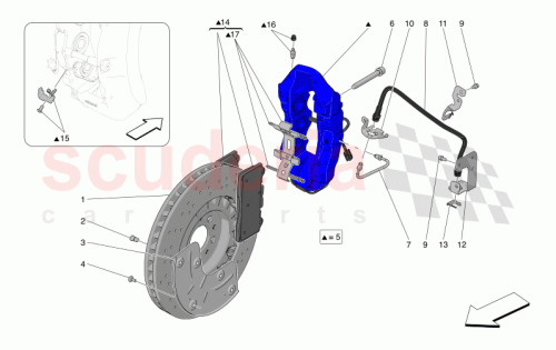 Part Diagram for Maserati 670312355