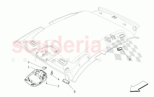 Part Diagram for Maserati 670194378