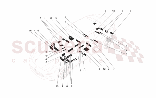 Part Diagram for Maserati 670159578
