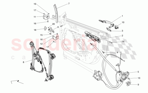 Part Diagram for Maserati 670119819