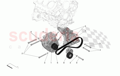 Part Diagram for Maserati 670052958
