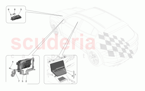 Part Diagram for Maserati 670286426