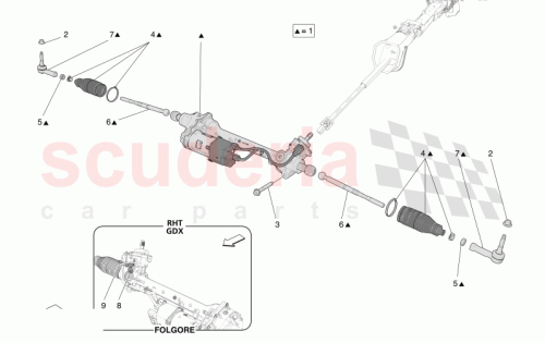 Part Diagram for Maserati 670215463