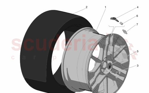 Part Diagram for Maserati 980189127
