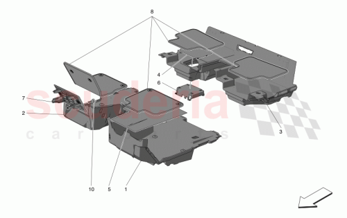 Part Diagram for Maserati 670167736