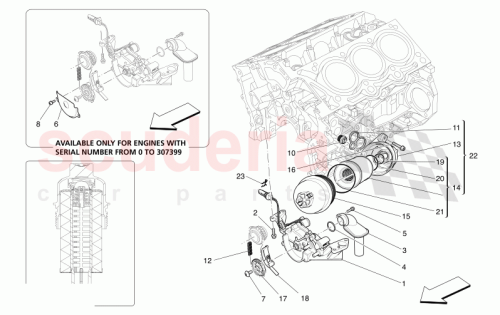 Part Diagram for Maserati 763703