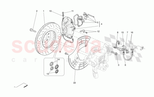 Part Diagram for Maserati 670213042