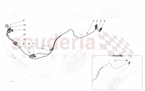 Part Diagram for Maserati 670180013