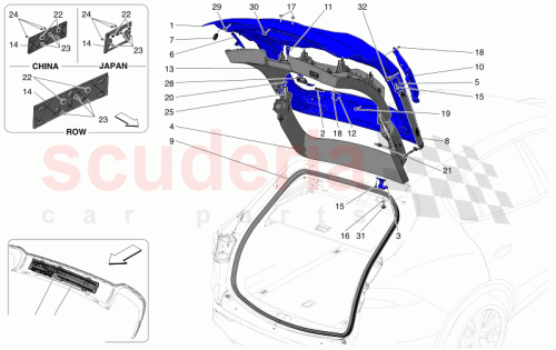 Part Diagram for Maserati 670229659