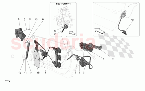 Part Diagram for Maserati 670230990