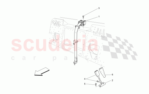 Part Diagram for Maserati 81578090