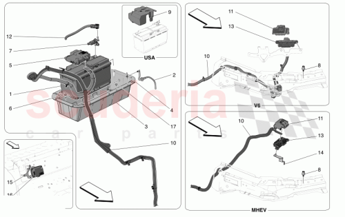 Part Diagram for Maserati 675002126