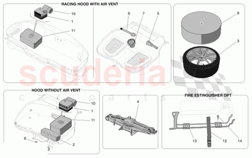 Part Diagram for Maserati 673017216