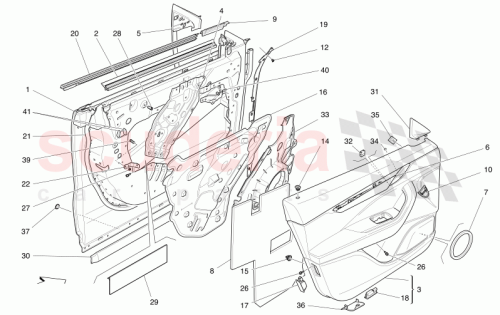 Part Diagram for Maserati F670125627