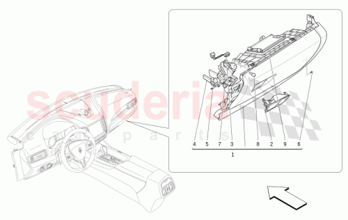Part Diagram for Maserati T670138335