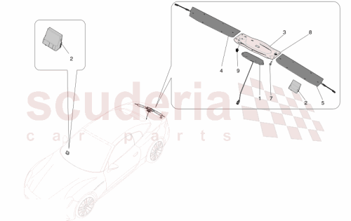 Part Diagram for Maserati 670221542