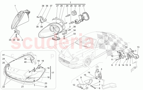 Part Diagram for Maserati 209682098