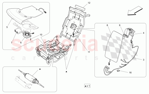 Part Diagram for Maserati 670009674