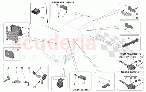 Part Diagram for Maserati 670221003