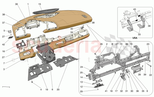 Part Diagram for Maserati F670265622