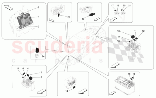 Part Diagram for Maserati 673016899