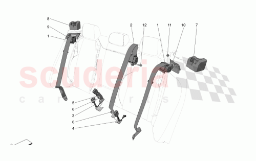 Part Diagram for Maserati 670167220