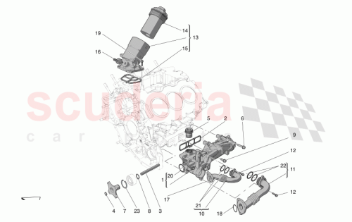 Part Diagram for Maserati 670053697