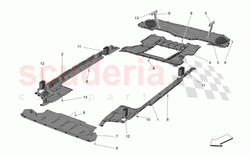 Part Diagram for Maserati 675001066