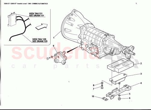 Part Diagram for Maserati 384805313