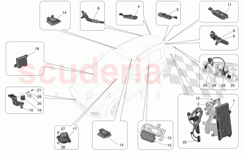 Part Diagram for Maserati 670319293