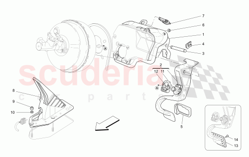 Part Diagram for Maserati 189863