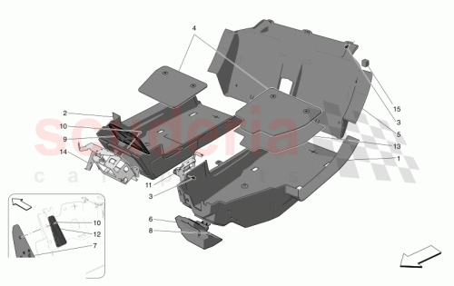 Part Diagram for Maserati 670167187