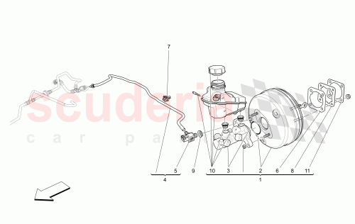 Part Diagram for Maserati 675000038