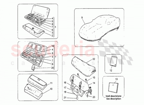 Part Diagram for Maserati 263971