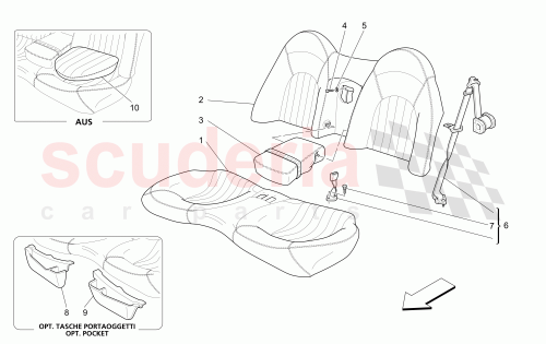 Part Diagram for Maserati 982250904