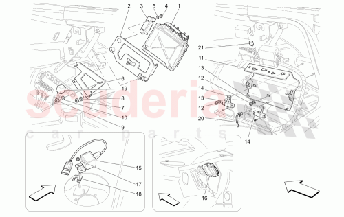 Part Diagram for Maserati 186706