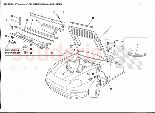 Part Diagram for Maserati 60594191