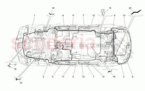Part Diagram for Maserati 196809
