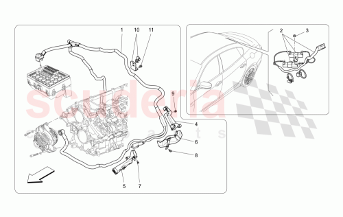 Part Diagram for Maserati 295775