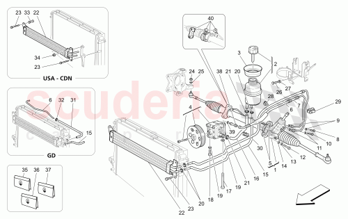 Part Diagram for Maserati 980001706