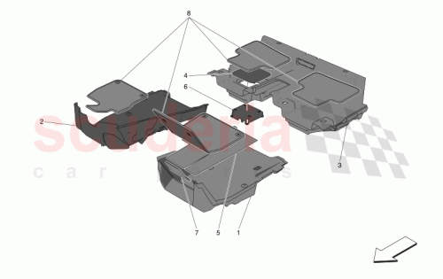 Part Diagram for Maserati 670172241