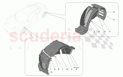 Part Diagram for Maserati 670158294