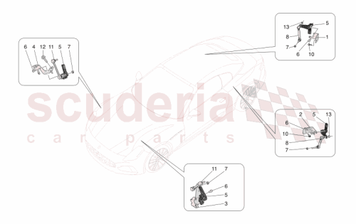 Part Diagram for Maserati 675002284