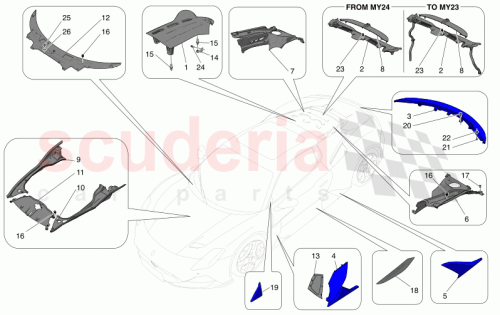 Part Diagram for Maserati 670237172