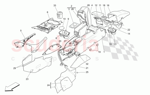 Part Diagram for Maserati 981702428