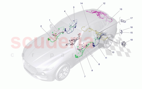 Part Diagram for Maserati 670101378